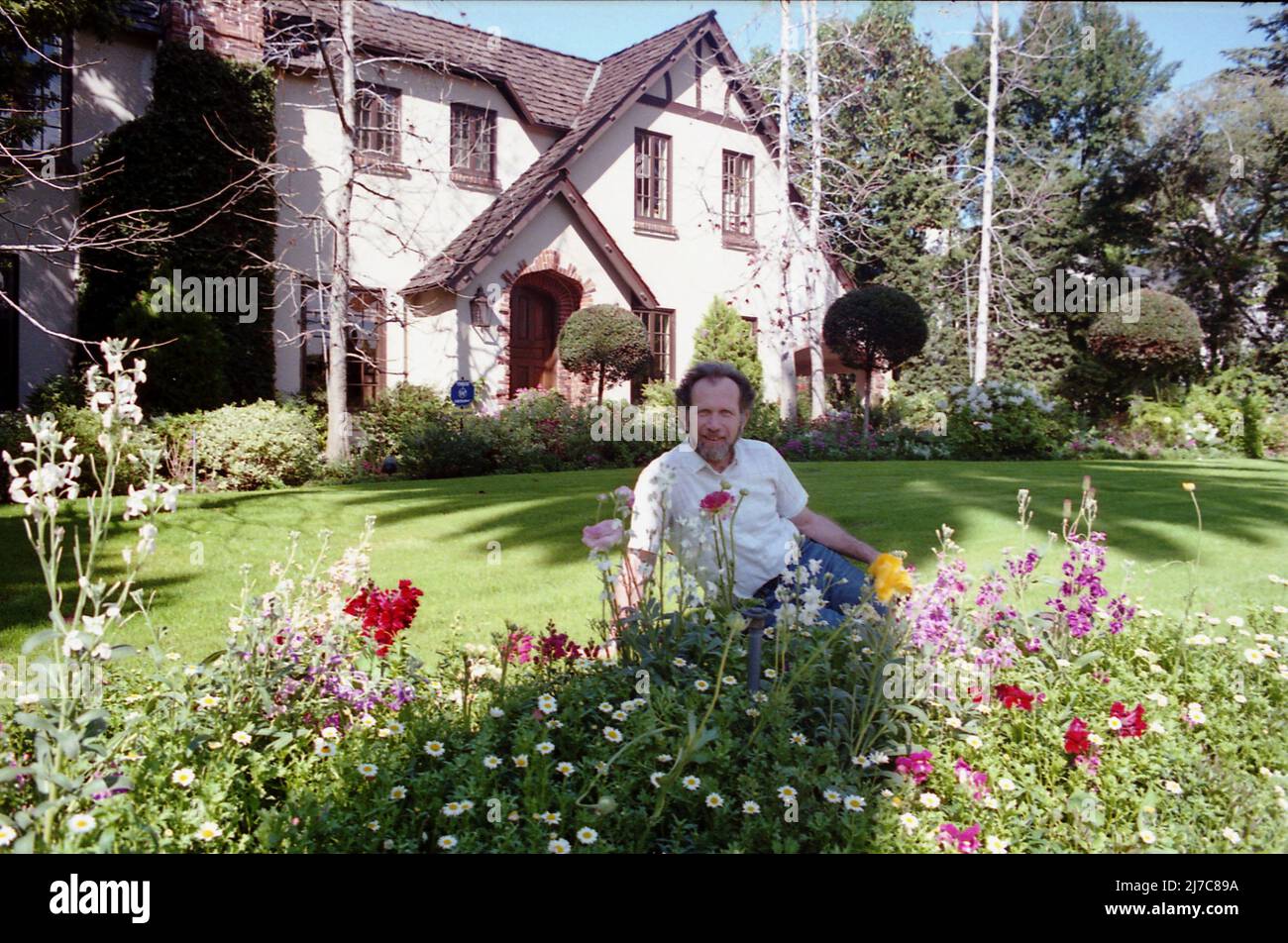 Der rumänische Schriftsteller Toma George Maiorescu in Los Angeles, CA, USA, ca. 1987 Stockfoto