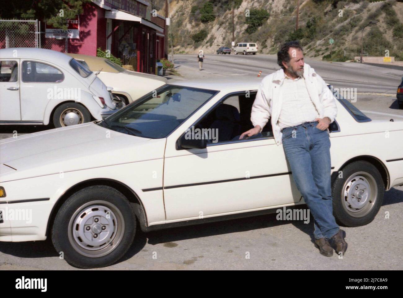 Der rumänische Schriftsteller Toma George Maiorescu in Los Angeles, CA, USA, ca. 1987 Stockfoto