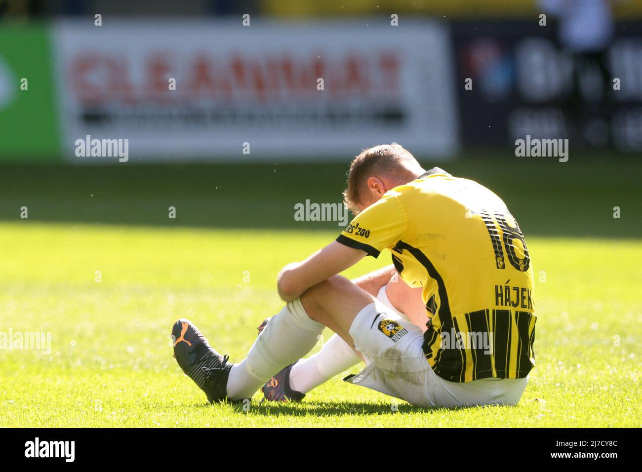 Rotterdam, Niederlande, 8. Mai 2022 ARNHEM - Tomas Hajek von Vitesse nach dem niederländischen Eredivisie-Spiel zwischen Vitesse und sc Heerenveen im Gelredome am 8. Mai 2022 in Arnhem, Niederlande. ANP JEROEN PUTMANS Stockfoto