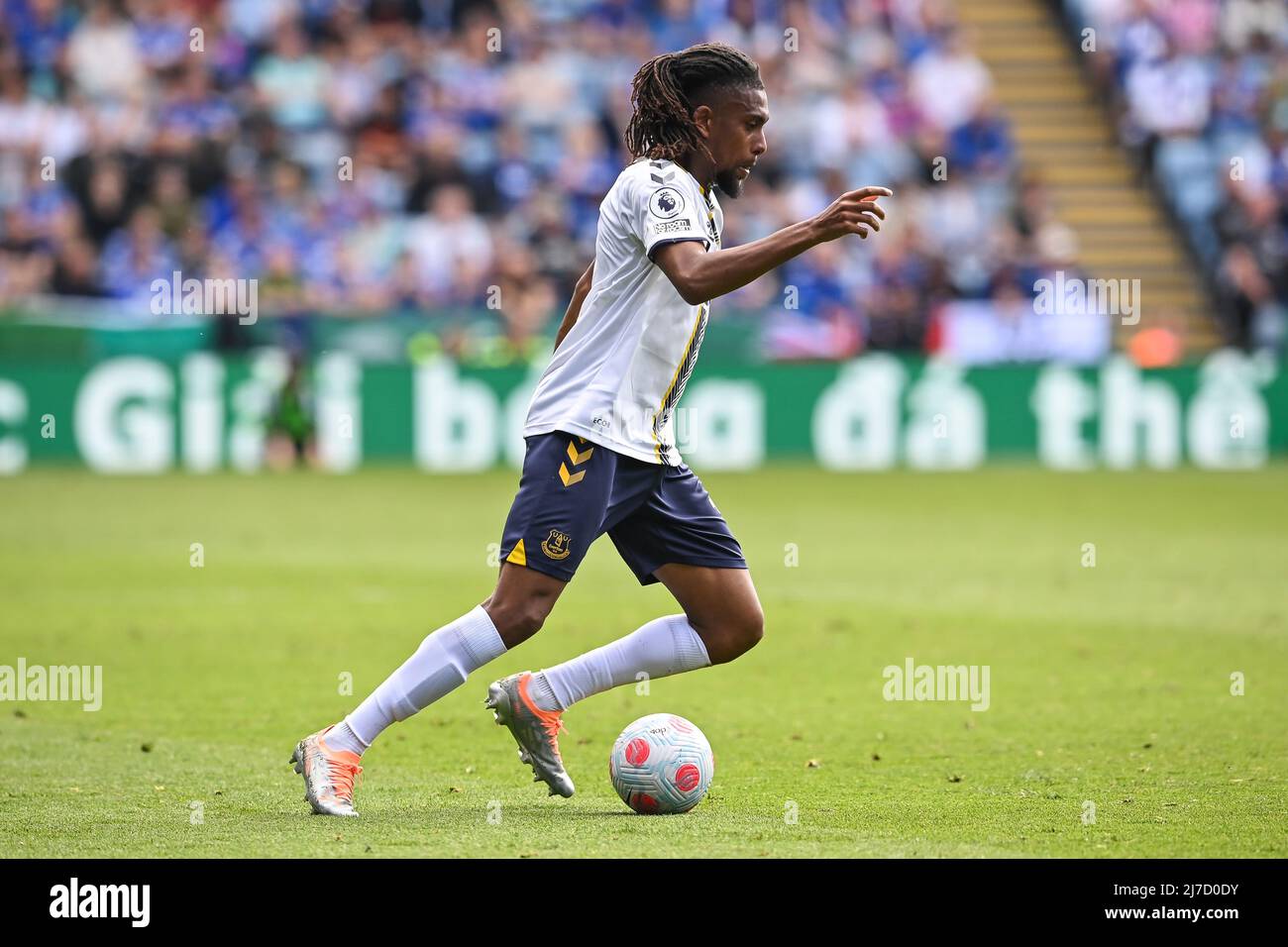 Alex Iwobi #17 von Everton während des Spiels in , am 5/8/2022. (Foto von Craig Thomas/News Images/Sipa USA) Stockfoto