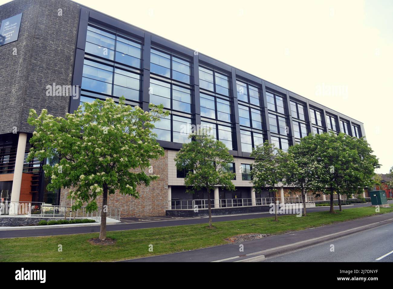 Stock Images of Pontypridd , Nantgarw and Taffs Well the New Ty TAF Offices, which is the regional Hub for the Department for Work and Pensions (DWP) Stockfoto