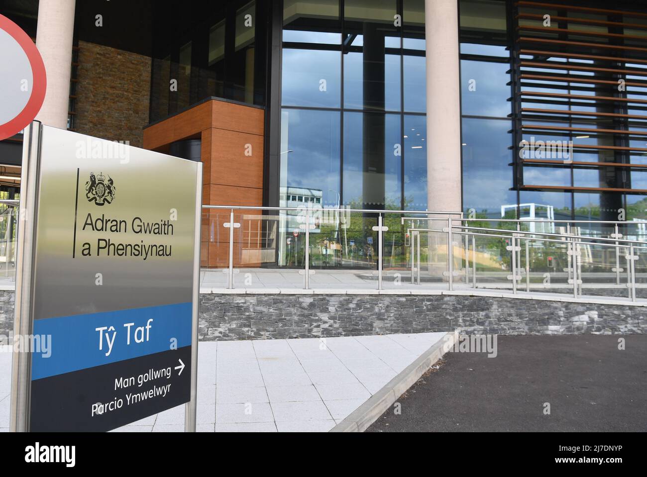 Stock Images of Pontypridd , Nantgarw and Taffs Well the New Ty TAF Offices, which is the regional Hub for the Department for Work and Pensions (DWP) Stockfoto