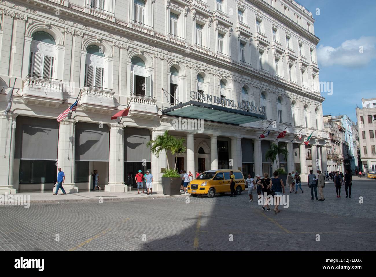 Gran Hotel Manzana Kempinski La Habana in Havanna, Kuba. Stockfoto