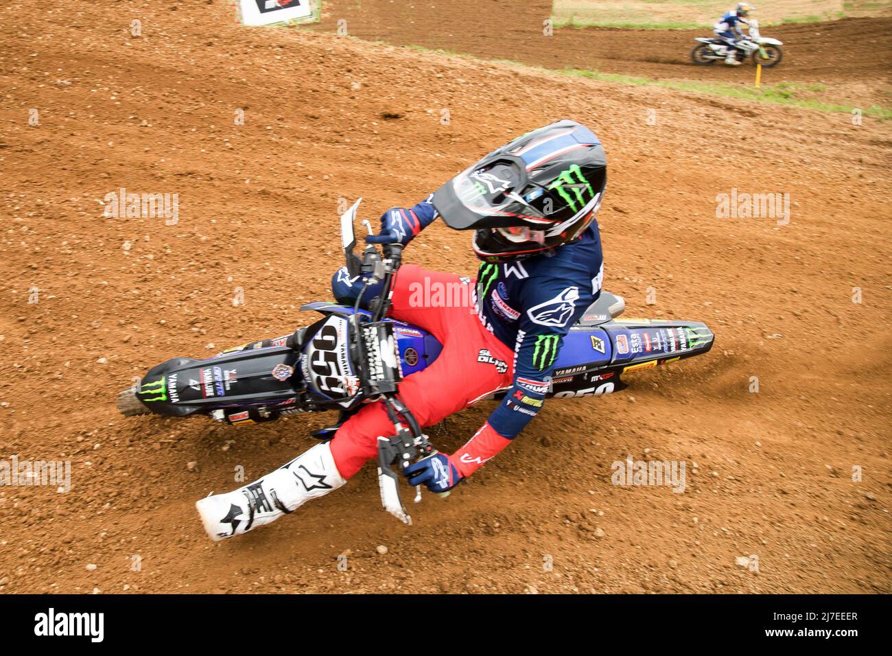 959 MAXIME RENAUX (Monster Energy Yamaha Factory MXGP Team) während der FIM MXGP/MX2 Motocross-Weltmeisterschaft 2022 - MXGP von Italien (Maggiora), Motocross in Maggiora (NO), Italien, Mai 08 2022 Stockfoto