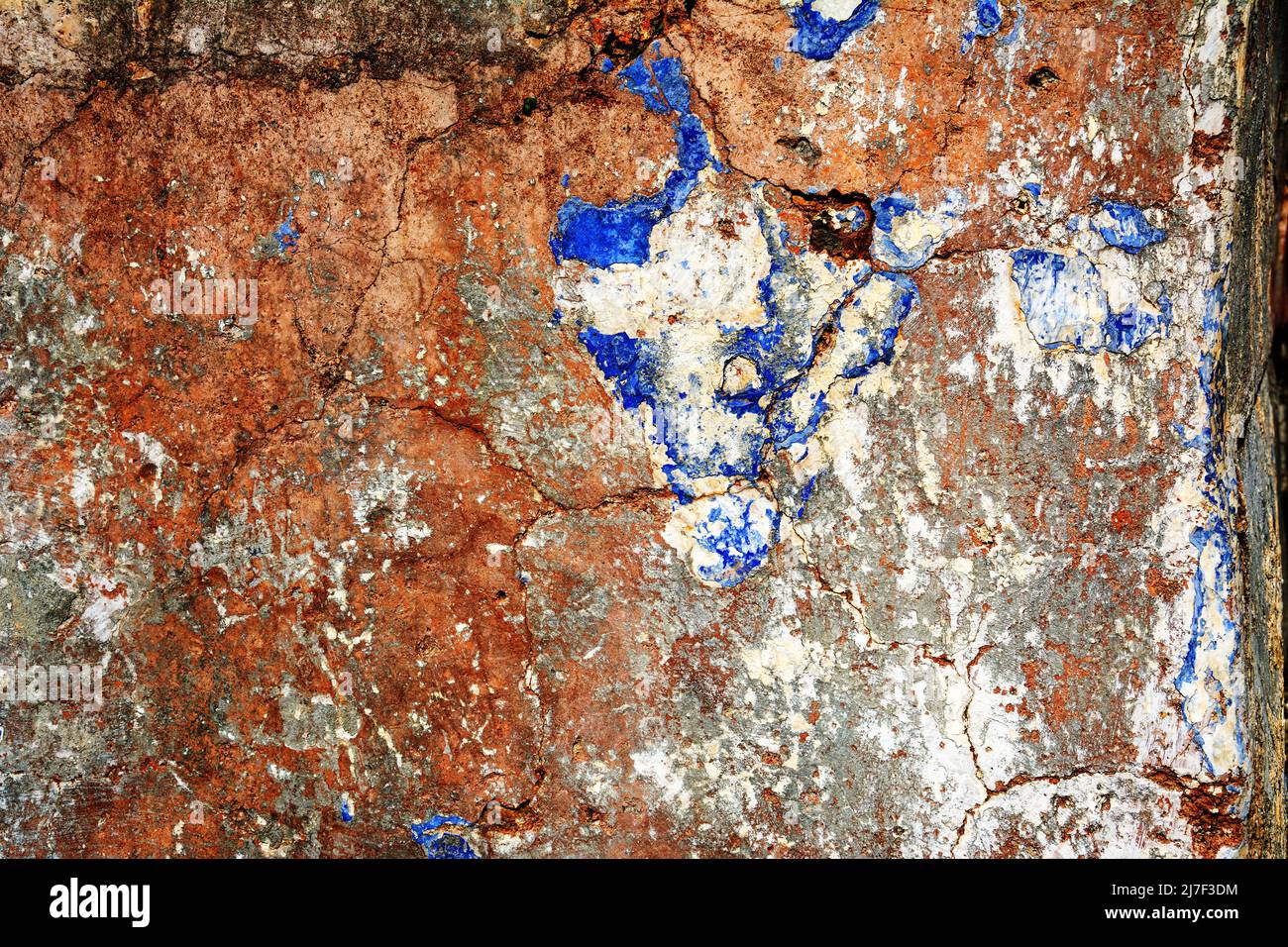 Alte Ziegelsteine Wandmuster. Mittelalterliche Steinmauer. Hintergrund, Textur Stockfoto