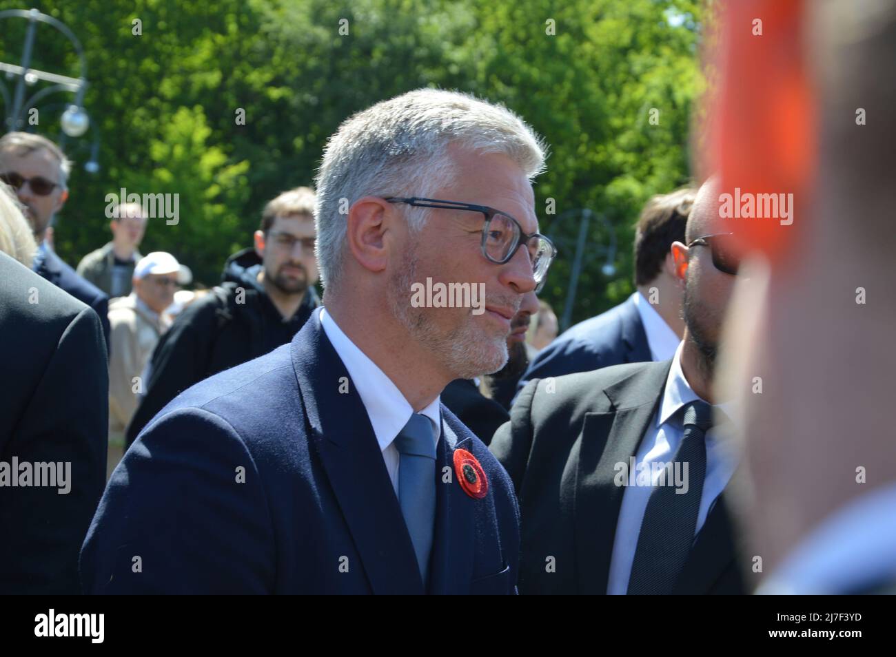 Der ukrainische Botschafter in Deutschland Andrij Melnyk und seine Frau