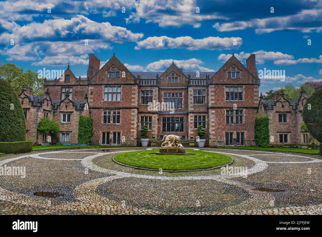 Dorfold Hall North Front Stockfoto