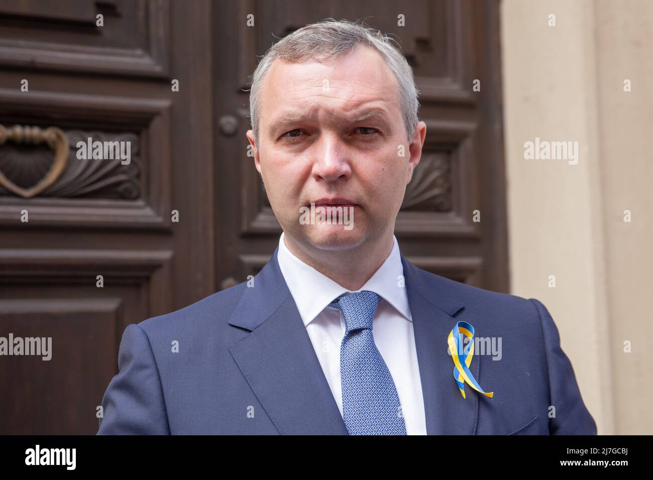 Rom, Italien. 09.. Mai 2022. Yaroslav Melnyk, Botschafter der Ukraine