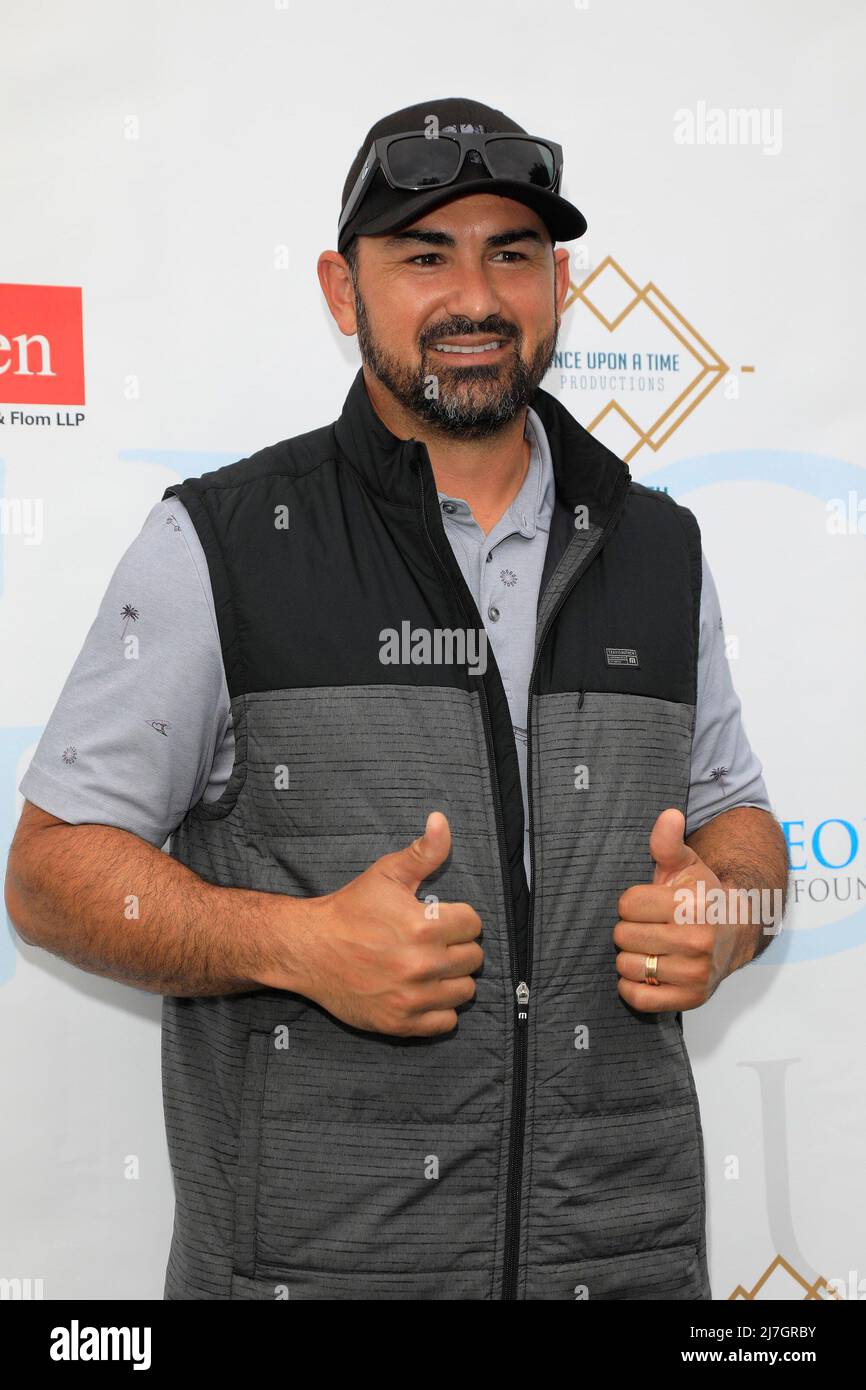 Burbank, CA. 2.. Mai 2022. Adrian Gonzalez nimmt an dem jährlichen Celebrity Golf Turnier der George Lopez Foundation 15. Teil, Lakeside Golf Course, Burbank, CA, 2. Mai 2022. Kredit: Priscilla Grant/Everett Collection/Alamy Live Nachrichten Stockfoto