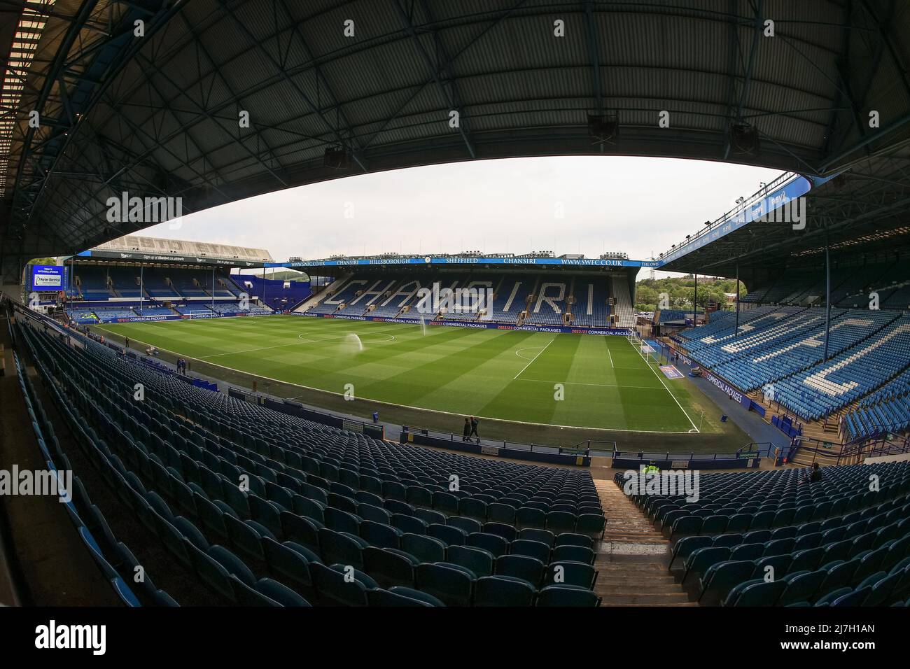 Ein allgemeiner Blick auf Hillsborough vor dem Halbfinale der League 1 Playoff-Halbfinale der zweiten Etappe von Sheffield Wednesday gegen Sunderland Stockfoto