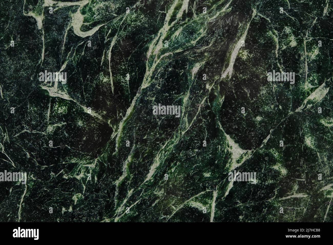 Hintergrund und Textur grüner Marmor, Malachit Stockfoto