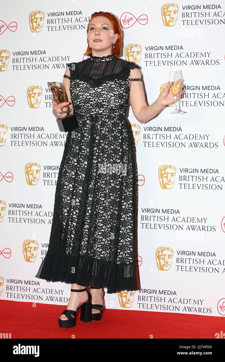 Sophie Wilran nimmt an den BAFTA TV Awards Teil, die in der Royal Festival Hall in London stattfinden. Stockfoto
