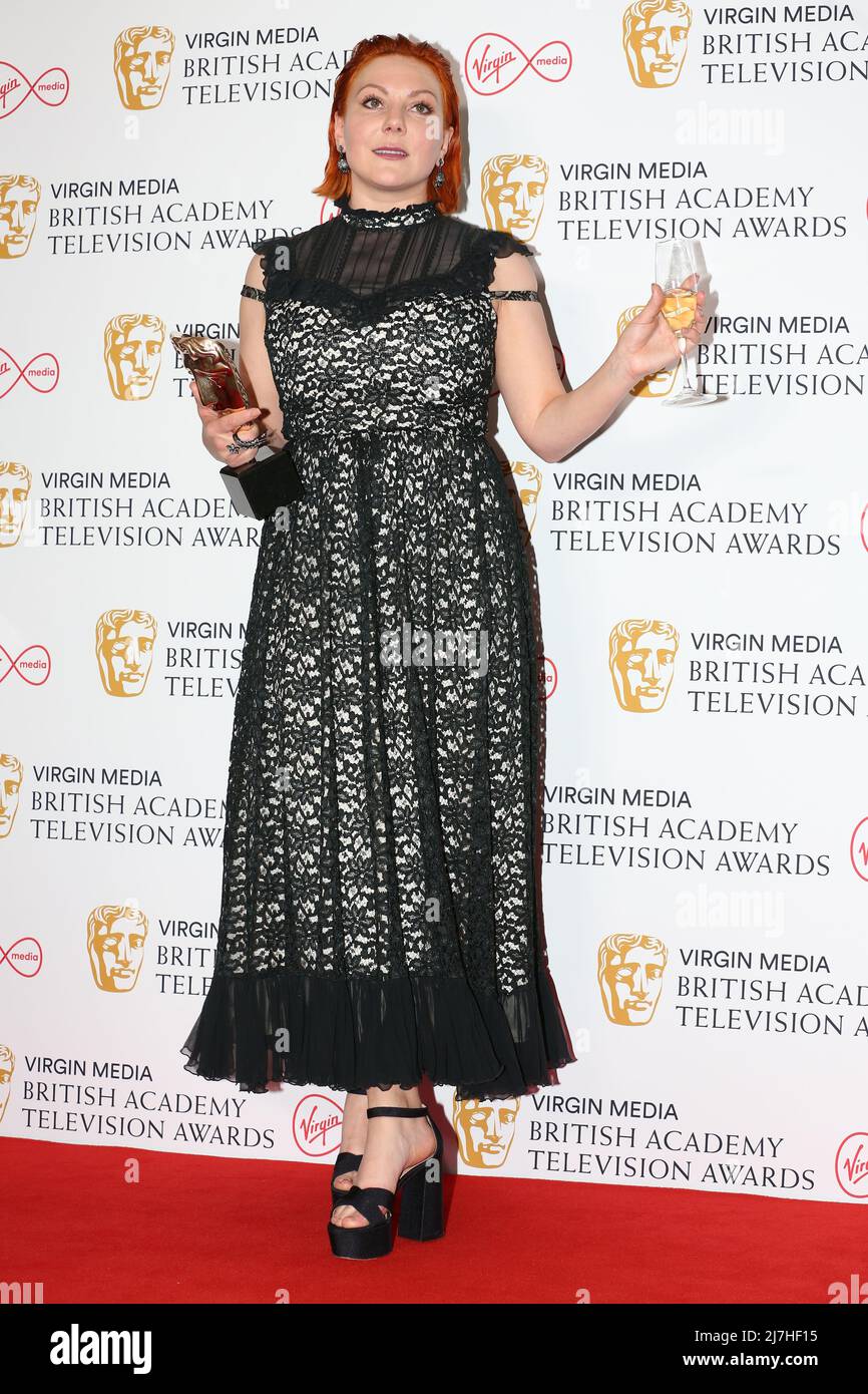 Sophie Wilran nimmt an den BAFTA TV Awards Teil, die in der Royal Festival Hall in London stattfinden. Stockfoto