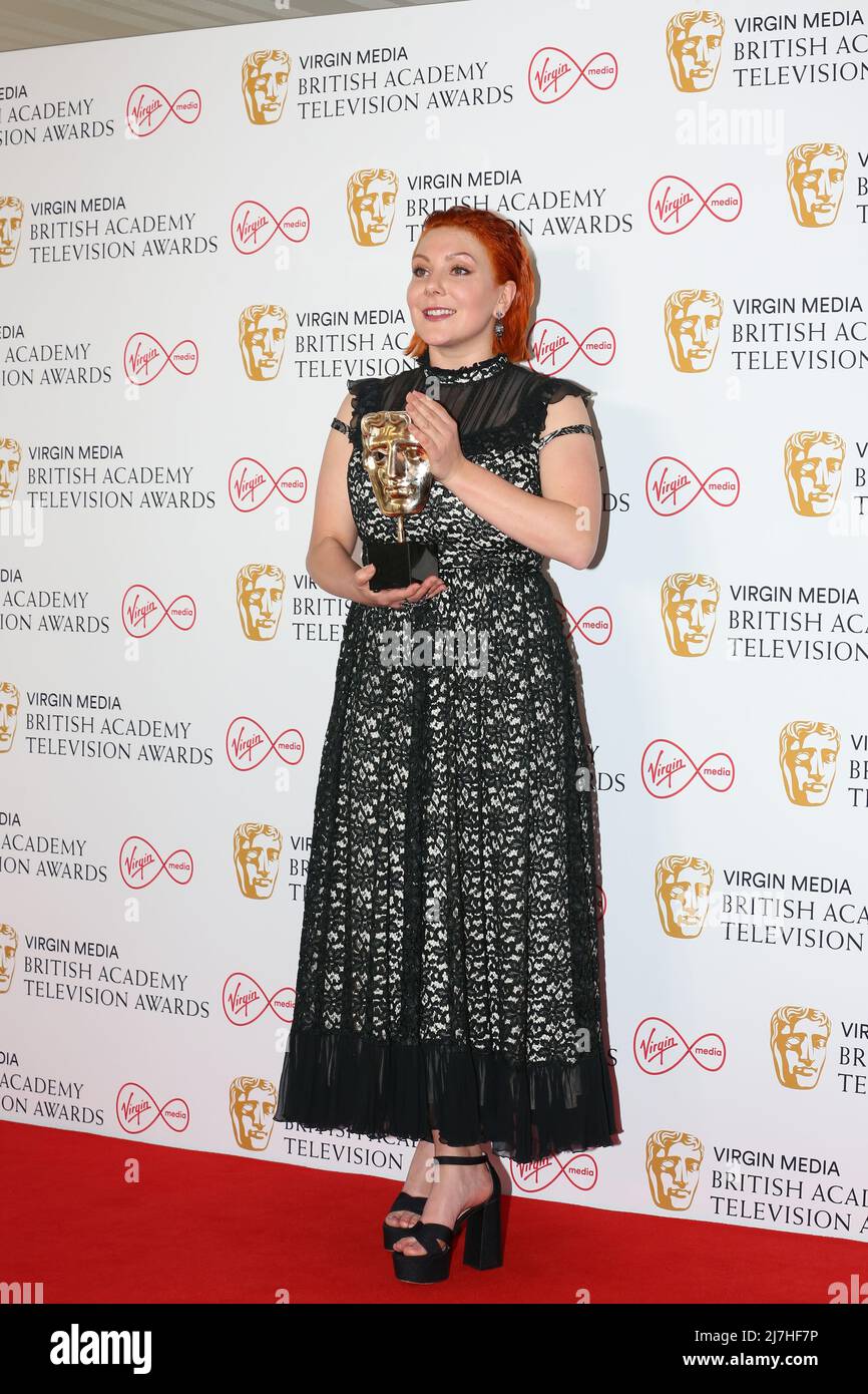 Sophie Wilran nimmt an den BAFTA TV Awards Teil, die in der Royal Festival Hall in London stattfinden. Stockfoto