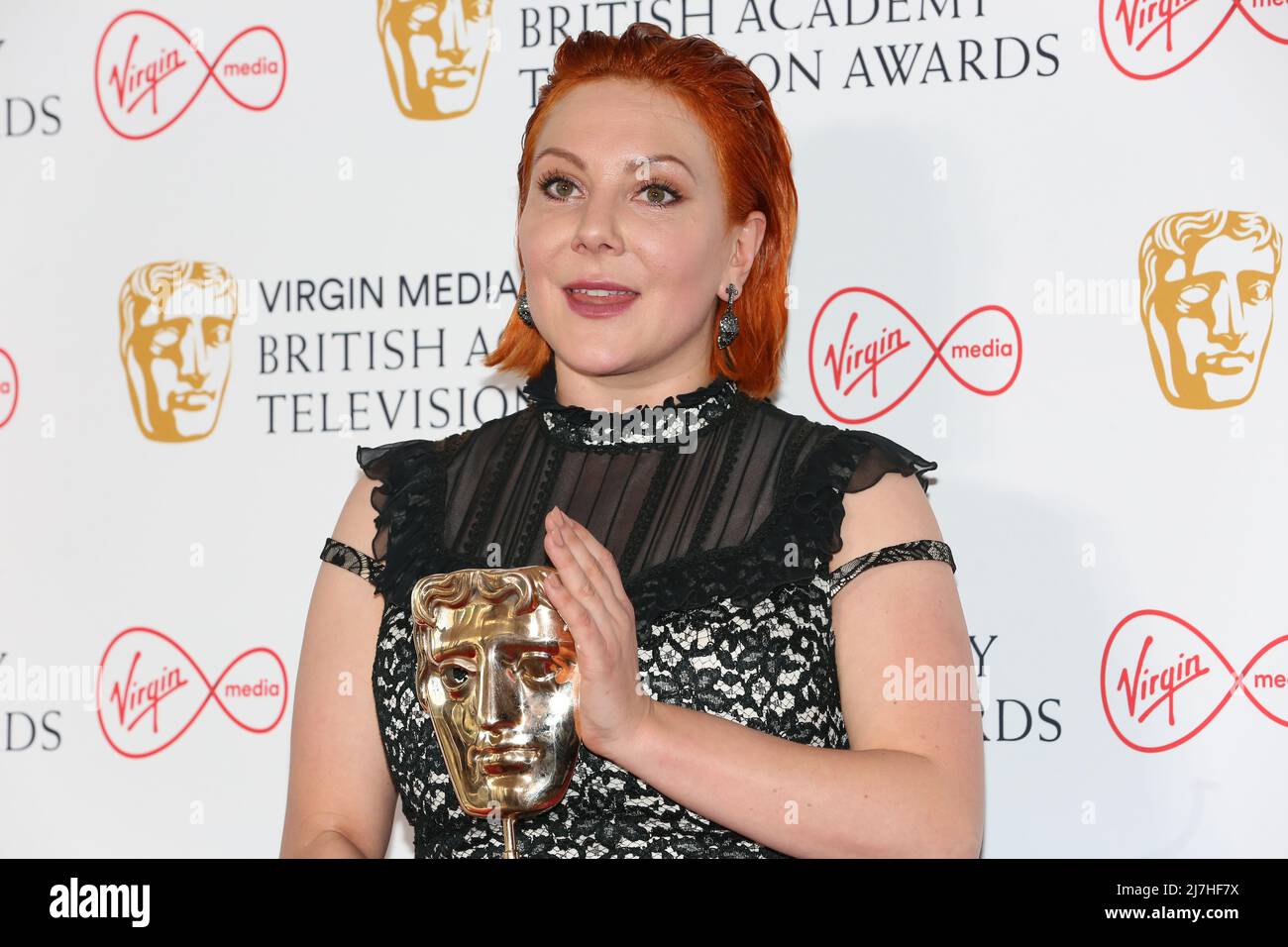 Sophie Wilran nimmt an den BAFTA TV Awards Teil, die in der Royal Festival Hall in London stattfinden. Stockfoto