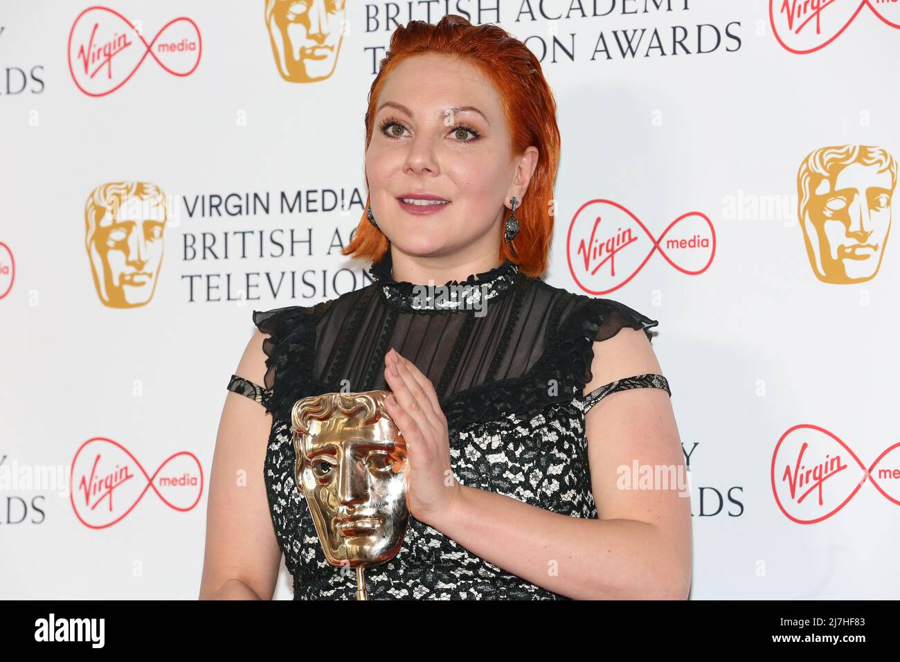 Sophie Wilran nimmt an den BAFTA TV Awards Teil, die in der Royal Festival Hall in London stattfinden. Stockfoto