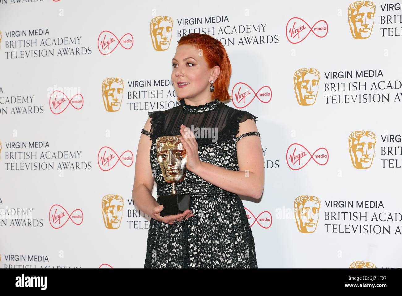 Sophie Wilran nimmt an den BAFTA TV Awards Teil, die in der Royal Festival Hall in London stattfinden. Stockfoto