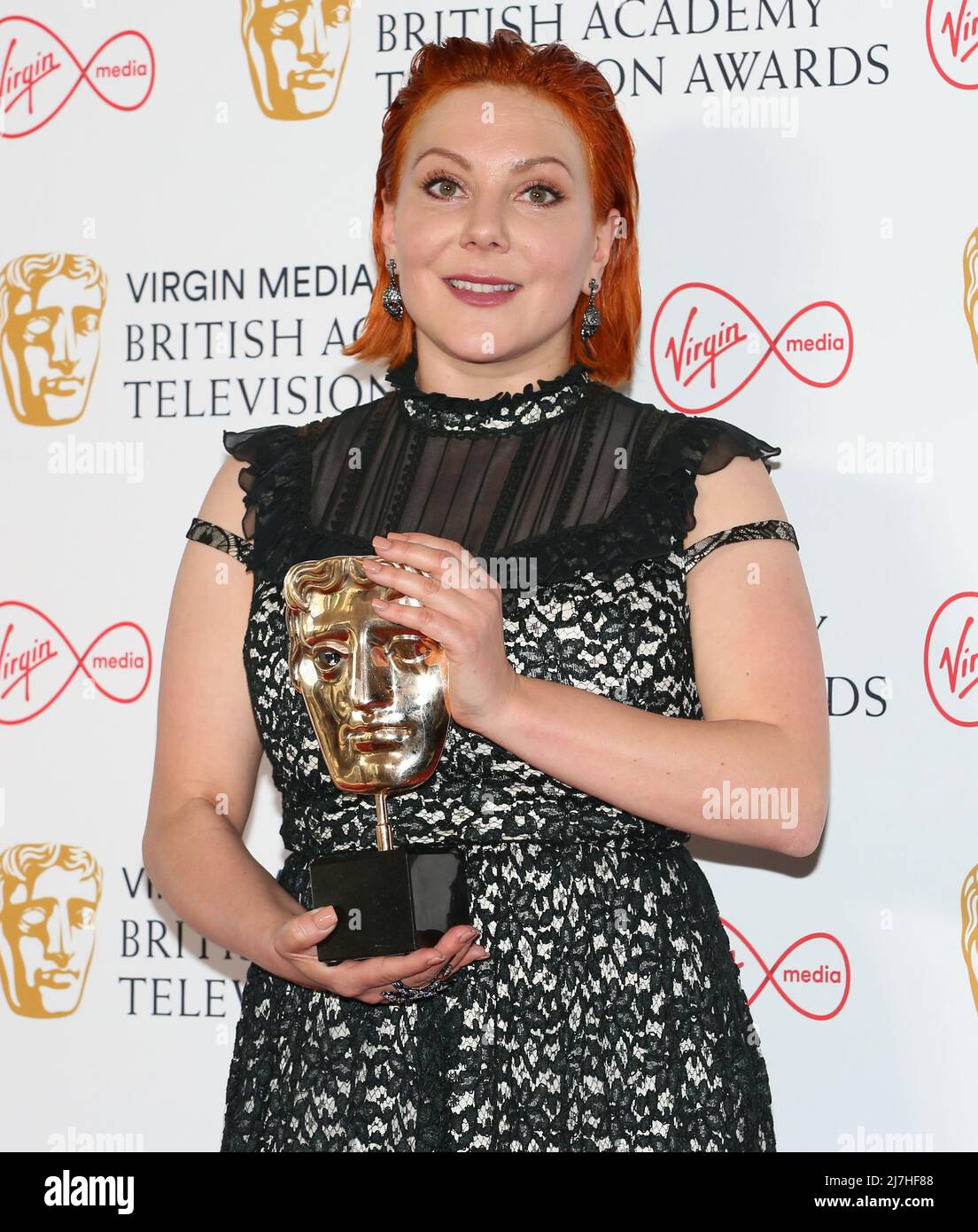 Sophie Wilran nimmt an den BAFTA TV Awards Teil, die in der Royal Festival Hall in London stattfinden. Stockfoto
