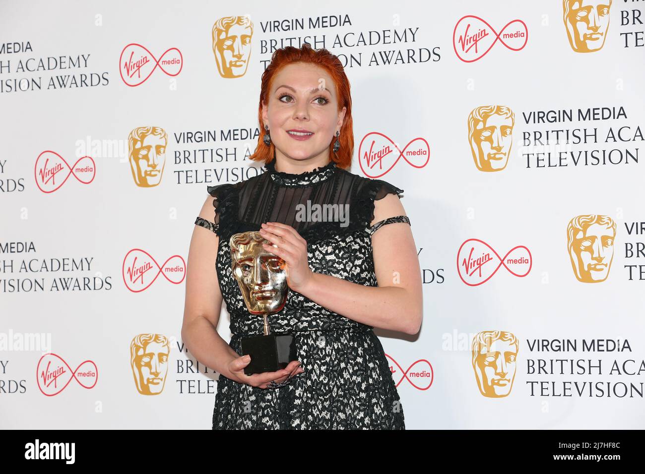 Sophie Wilran nimmt an den BAFTA TV Awards Teil, die in der Royal Festival Hall in London stattfinden. Stockfoto