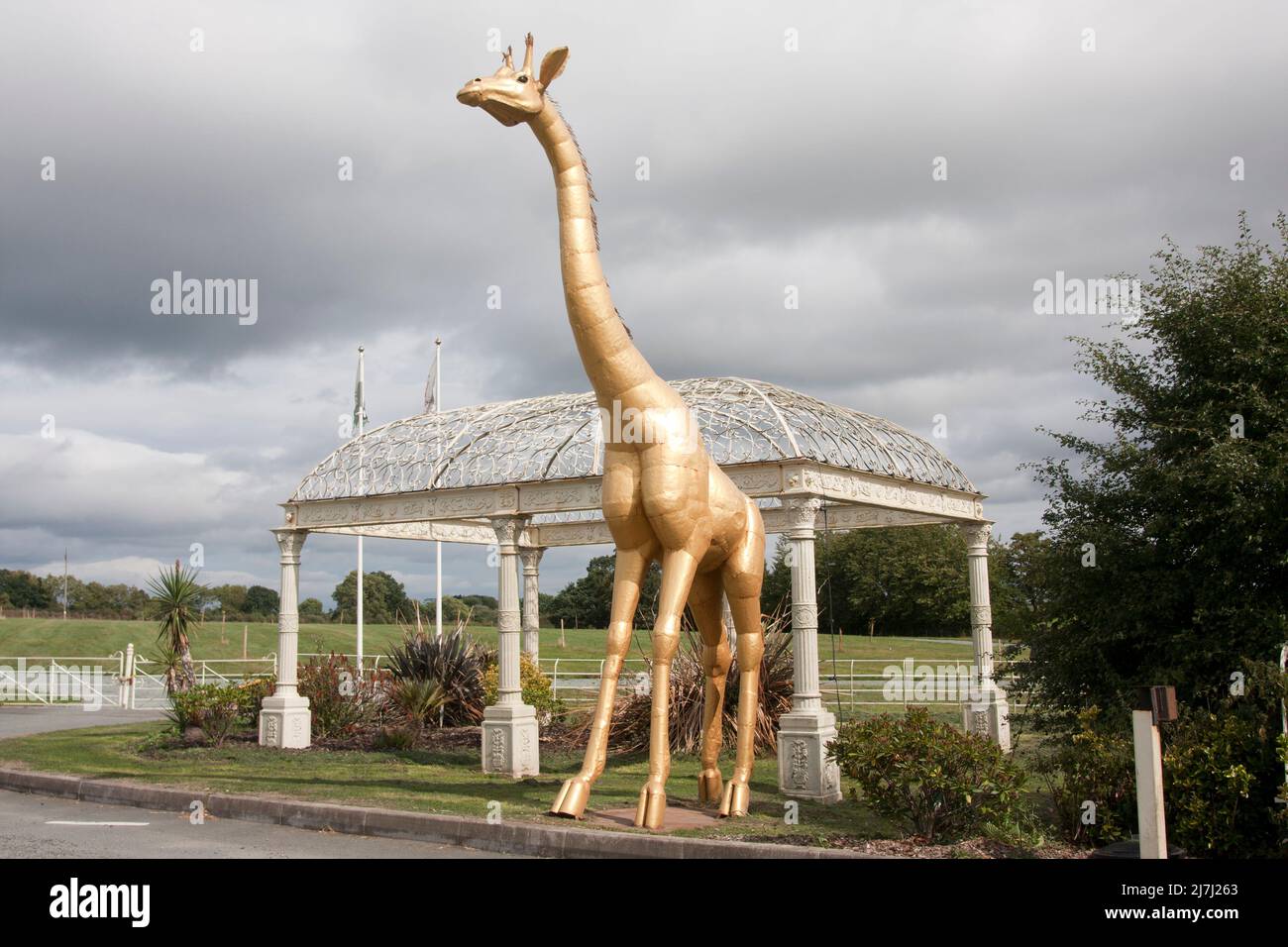 Shropshire Metal & Ironworks Sculpture Park, Oswestry, Shropshire, England Stockfoto