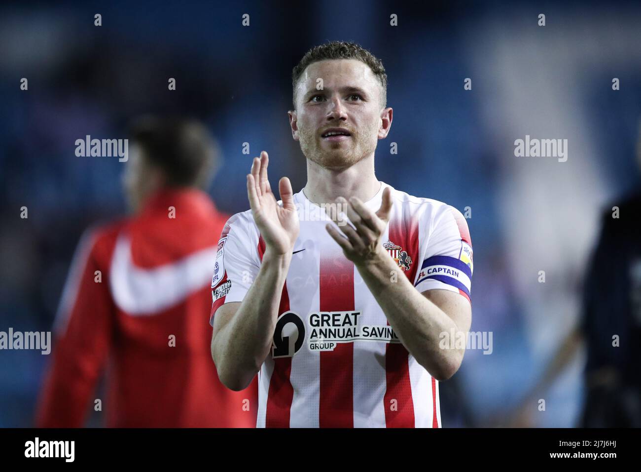 Sheffield, England, 9.. Mai 2022. Während des Spiels der Sky Bet League 1 in Hillsborough, Sheffield. Bildnachweis sollte lauten: Isaac Parkin / Sportimage Stockfoto