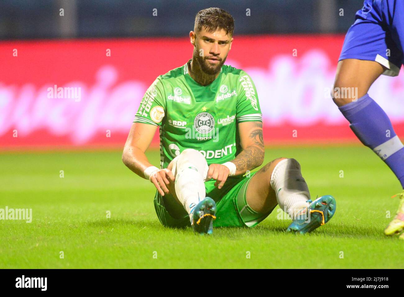 Florianópolis (SC), 09/05/2022 - Futebol / Campeonato Brasileiro - Partida entre Avaí x Coritiba válida pela 5ª rodada da Série A do Campeonato Brasil Stockfoto