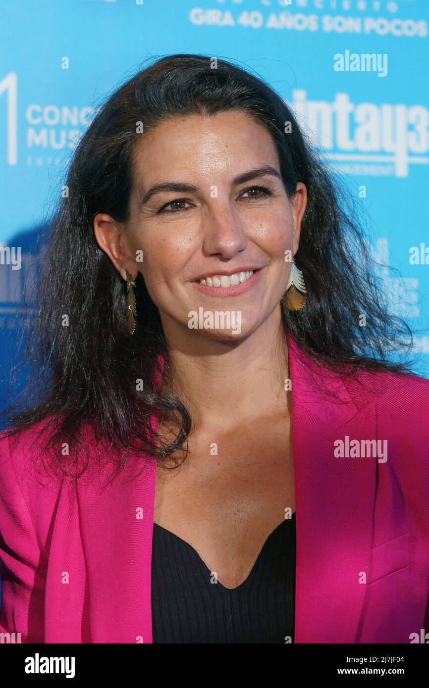 Madrid, Spanien. 09.. Mai 2022. Rocio Monasterio besucht das Konzert von Bertin Osborne im Calderon Theater in Madrid. (Foto: Atilano Garcia/SOPA Images/Sipa USA) Quelle: SIPA USA/Alamy Live News Stockfoto