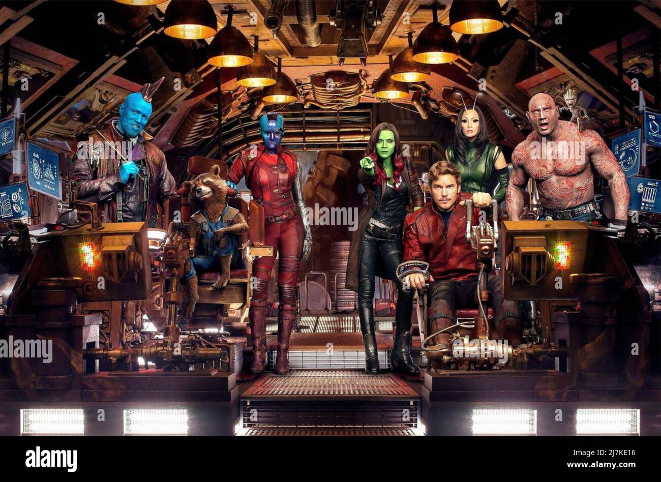 GUARDIANS OF THE GALAXY Vol.2 - 2017 Walt Disney Studios Motion Picturfilm Stockfoto