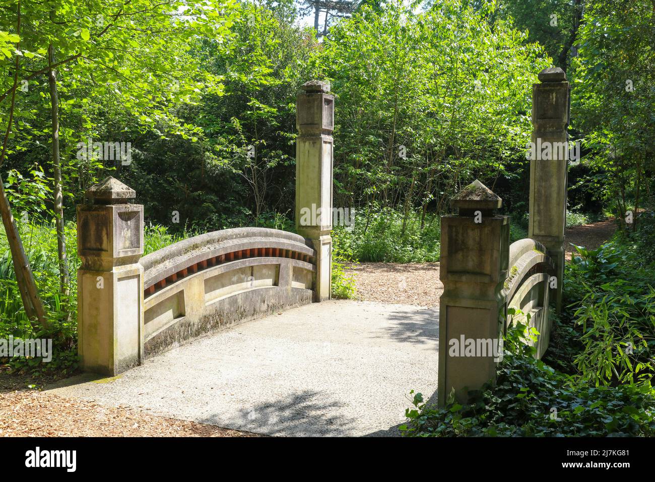 TROPISCHER AGRARGARTEN, PARIS Stockfoto
