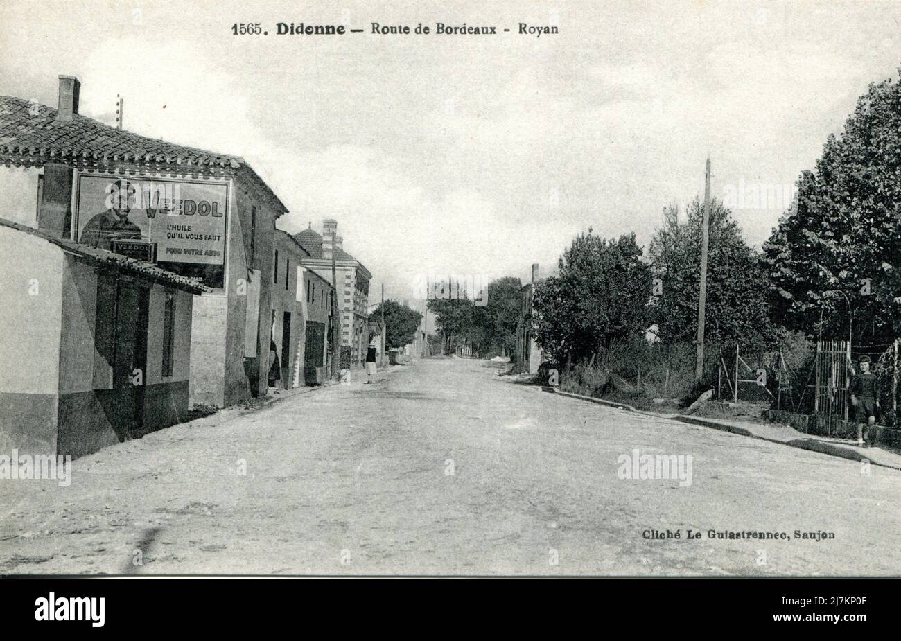 Didonne Abteilung: 17 - Charente-Maritime Region: Nouvelle-Aquitaine (ehemals Poitou-Charentes) Vintage Postkarte, Ende 19. - Anfang 20. Jahrhundert Stockfoto