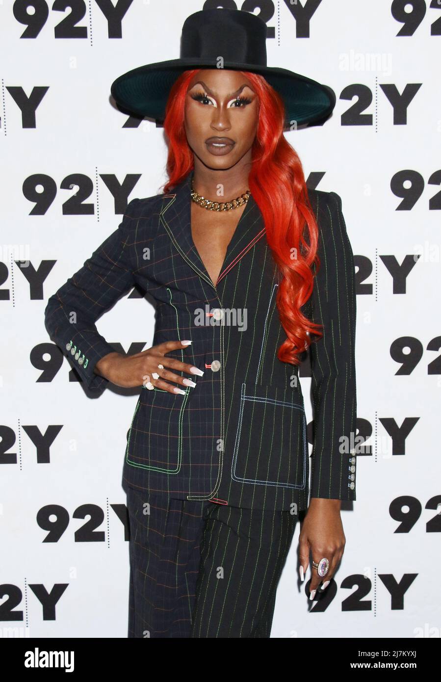 NEW YORK, 09. Mai: Raja bei Paramount Plus RuPauls Drag Race All-Stars im Gespräch mit Ben Platt am 09. Mai 2022 auf der 92Y in New York City. Kredit: RW/MediaPunch Stockfoto