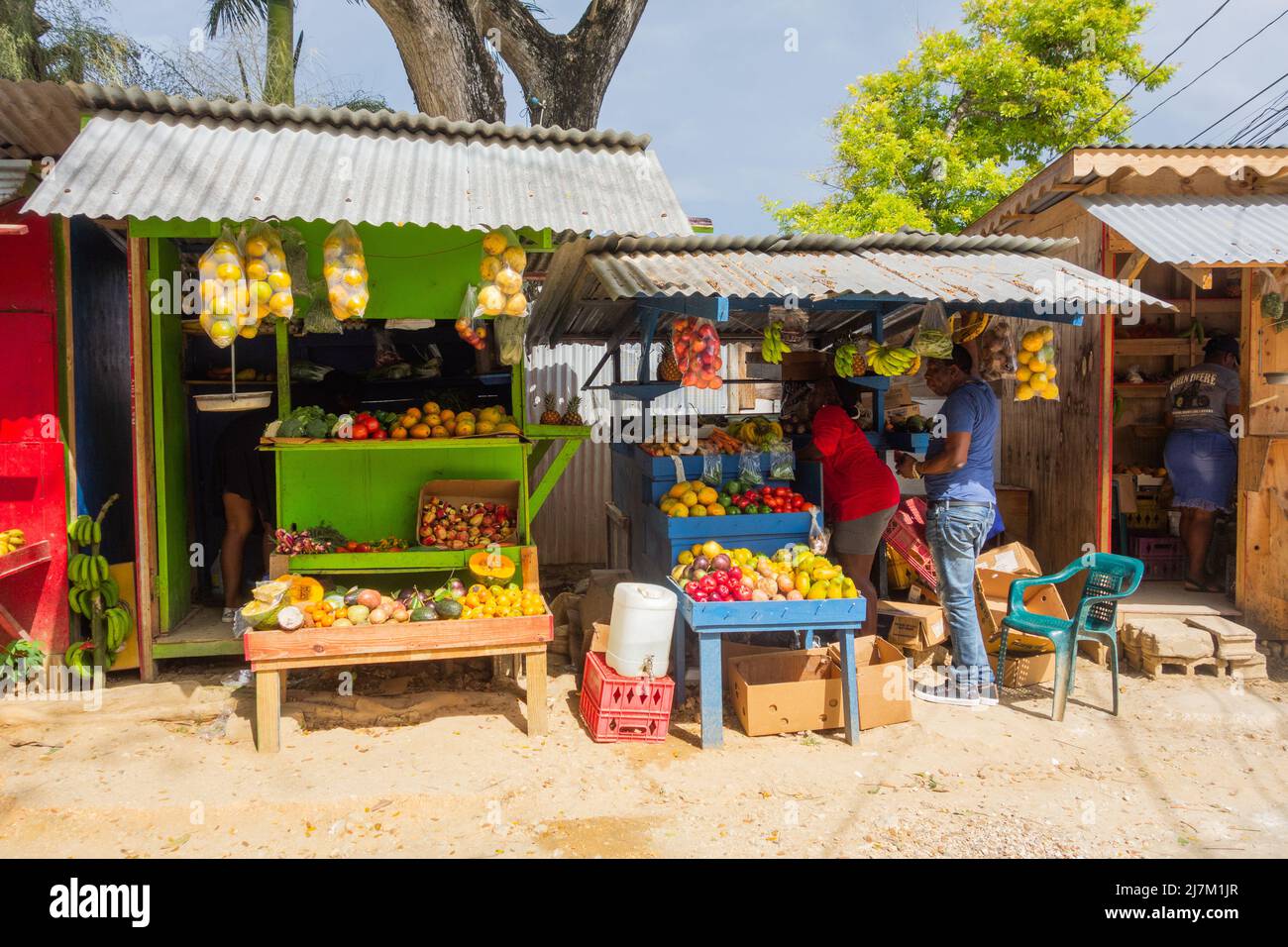 Jamaica market Fotos und Bildmaterial in hoher Auflösung Alamy