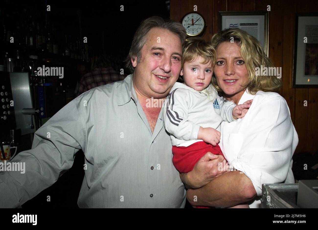 Wirt, Koch und Inhaber der 'Sansibar' Herbert Seckler mit Ehefrau Helga