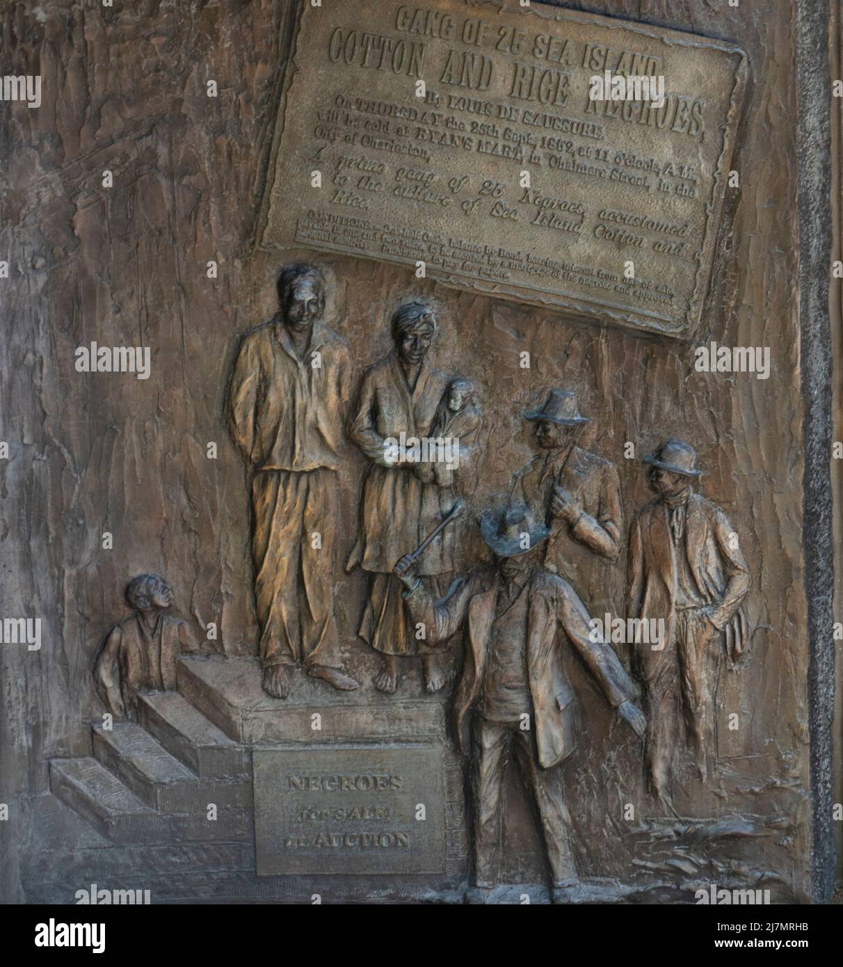 African American History Monument im State House in Columbia South Carolina Stockfoto