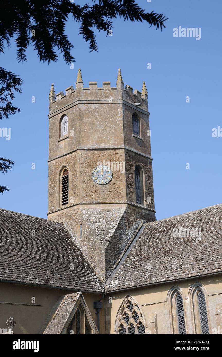 St Mary's Church, Uffington, Oxfordshire Stockfoto