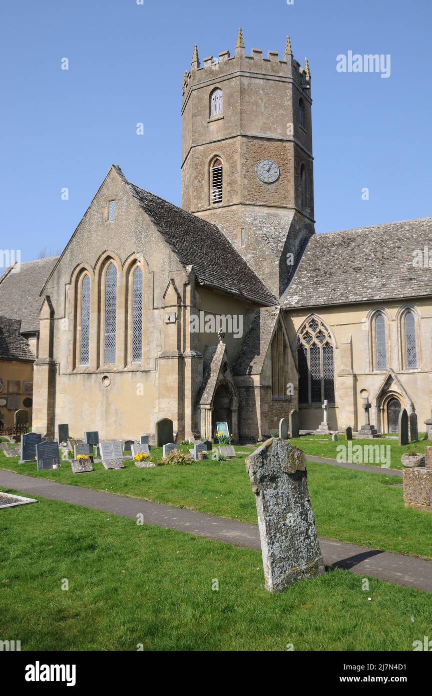 St Mary's Church, Uffington, Oxfordshire Stockfoto