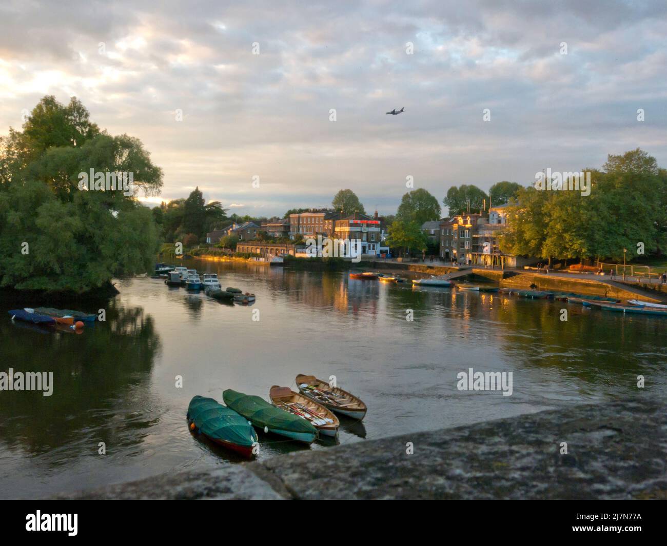 River Thames at Richmond upon Thames, Surrey, London, England Stockfoto