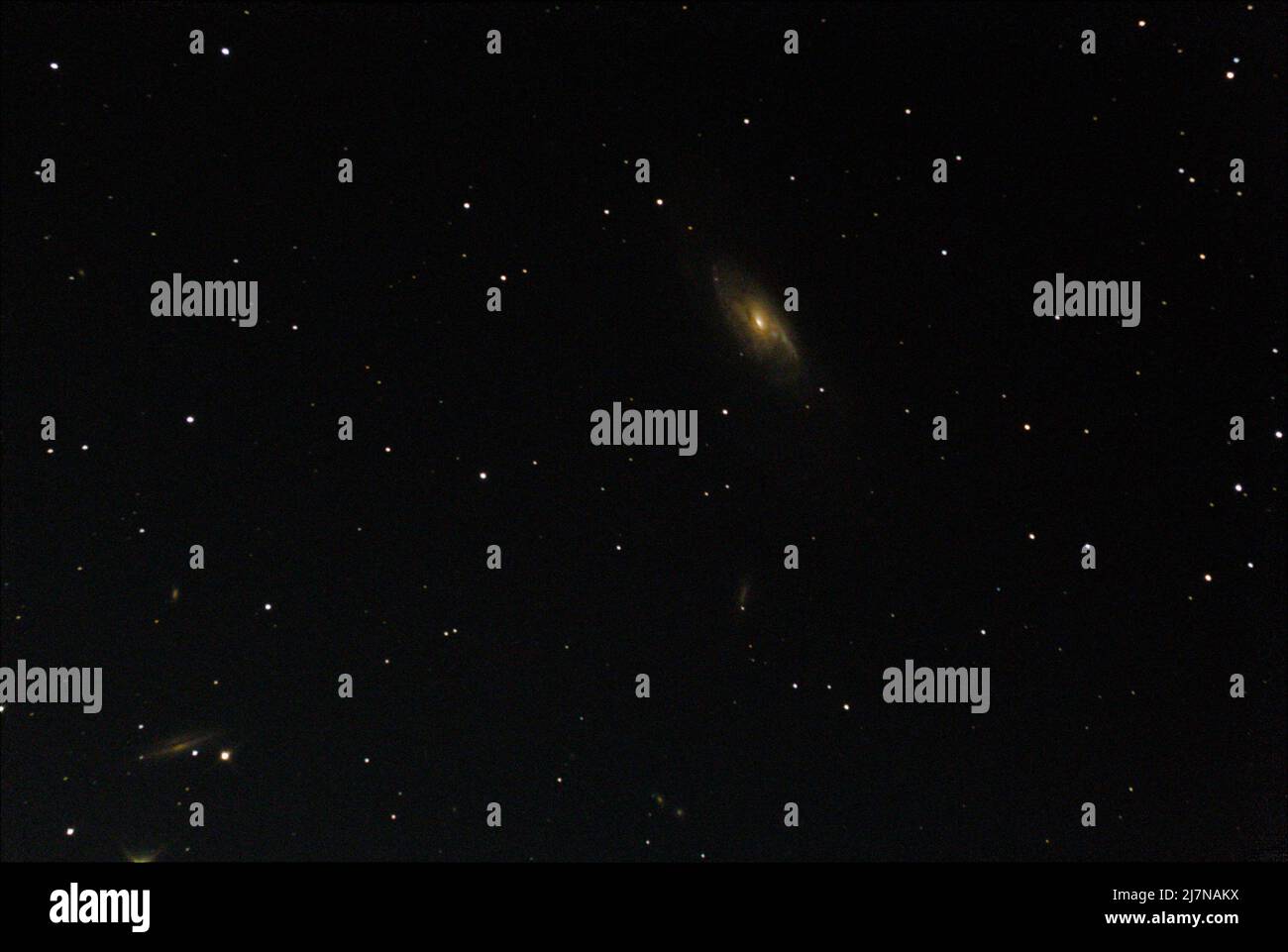 Messier 106 Stockfoto