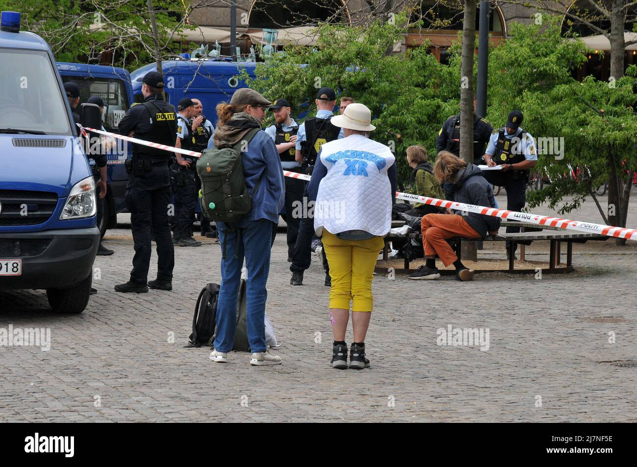 Kopenhagen/Dänemark/10. Mai 2022/Tierschutzprotest in der dänischen Hauptstadt Kopenhagen.. (Foto..Francis Dean/Dean Picturs) Stockfoto