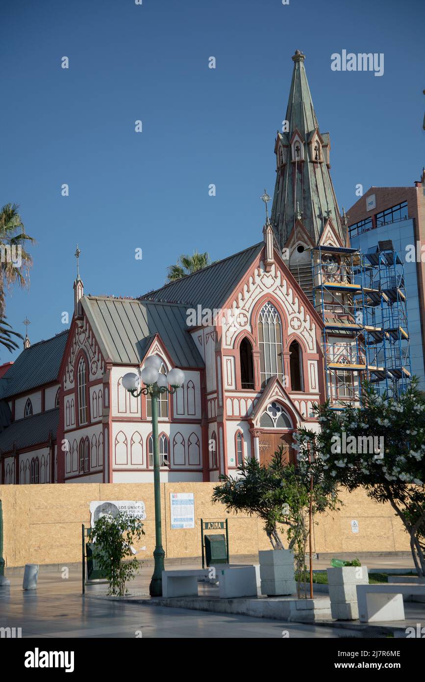 Kathedrale Von San Marcos Arica Chile Stockfoto