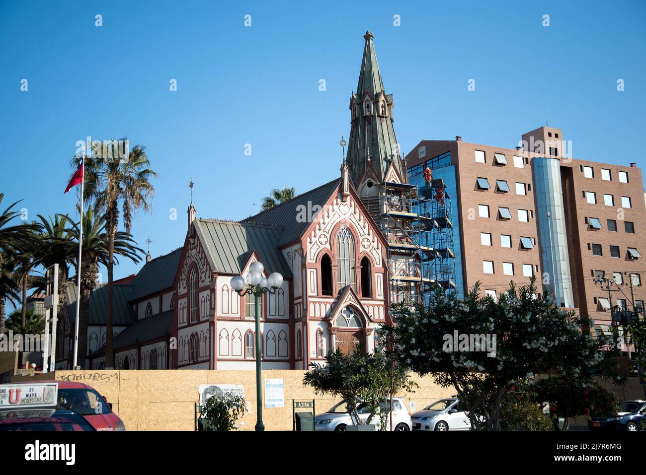 Kathedrale Von San Marcos Arica Chile Stockfoto