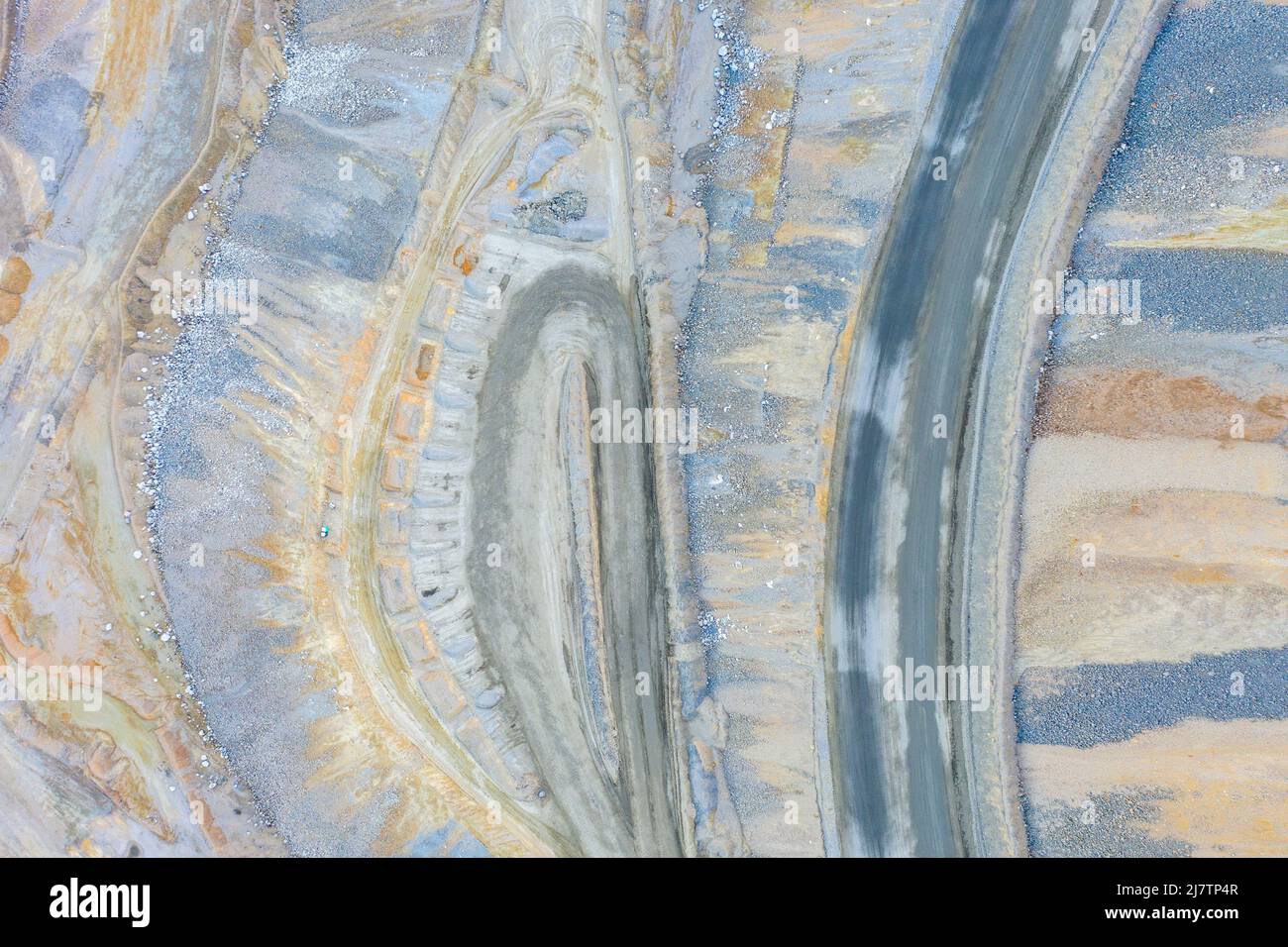 Kupfermine Rio Tinto Kennecott, Magna, Utah, USA Stockfoto
