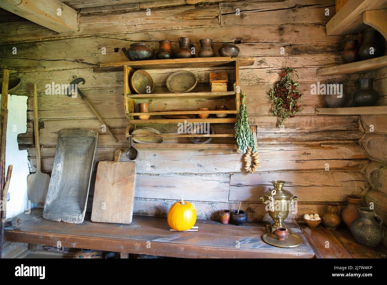 Museum für Holzarchitektur. Suzdal. Russland Stockfoto