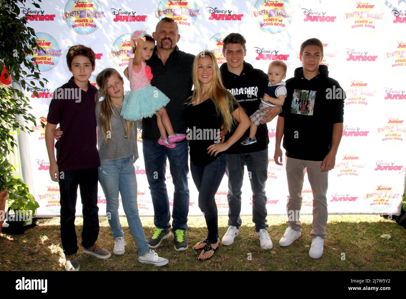 LOS ANGELES - AUG 16: Chuck Liddell bei der Disney Junior's Pirate and Princess: Power of Doing Good am 16. August 2014 in Los Angeles, CA Stockfoto