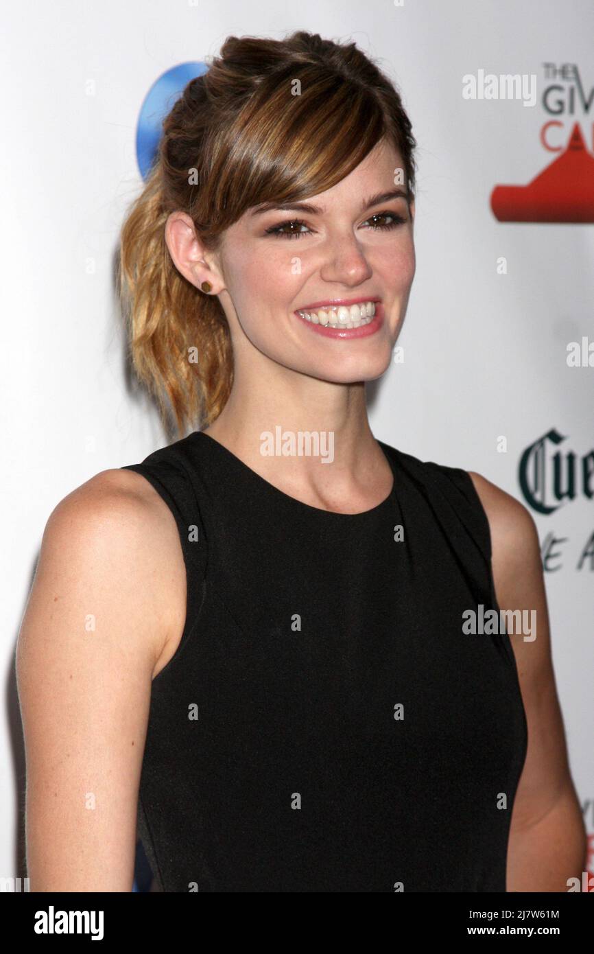 LOS ANGELES - 21. AUGUST: Rachel Melvin im OK! TV Awards Party im Sofiitel L.A. am 21. August 2014 in West Hollywood, CA Stockfoto