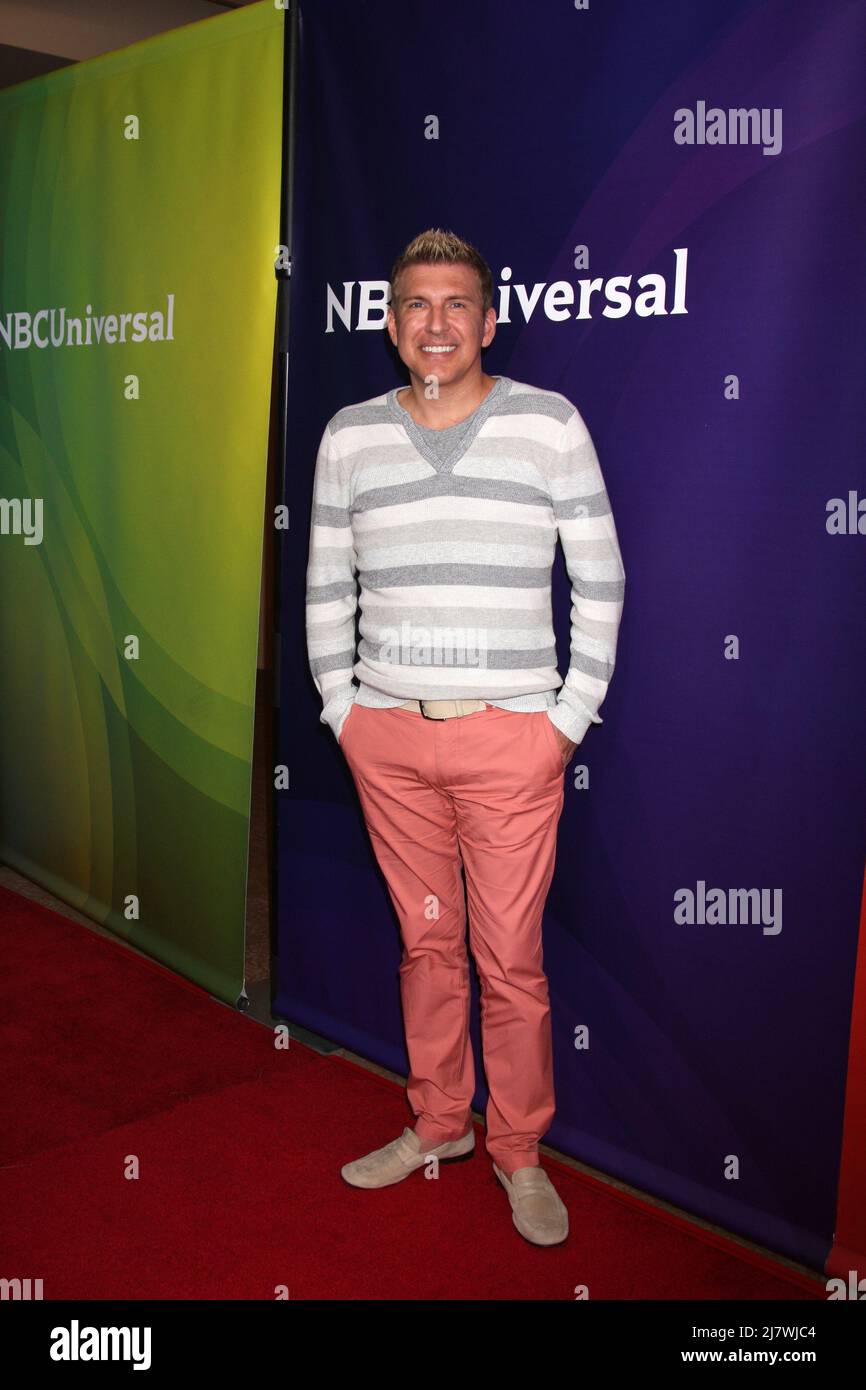 LOS ANGELES - JUL 14: Todd Chrisley beim NBCUniversal July 2014 TCA im Beverly Hilton am 14. Juli 2014 in Beverly Hills, CA Stockfoto