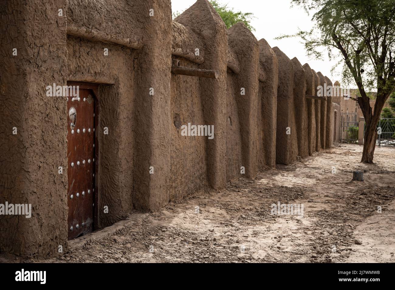 Nicolas Remene / Le Pictorium - die Sankore Moschee in Timbuktu. - 27/9/2021 - Mali / Timbuktu / Timbuktu - Blick auf die Sankore-Moschee in Timbukt Stockfoto