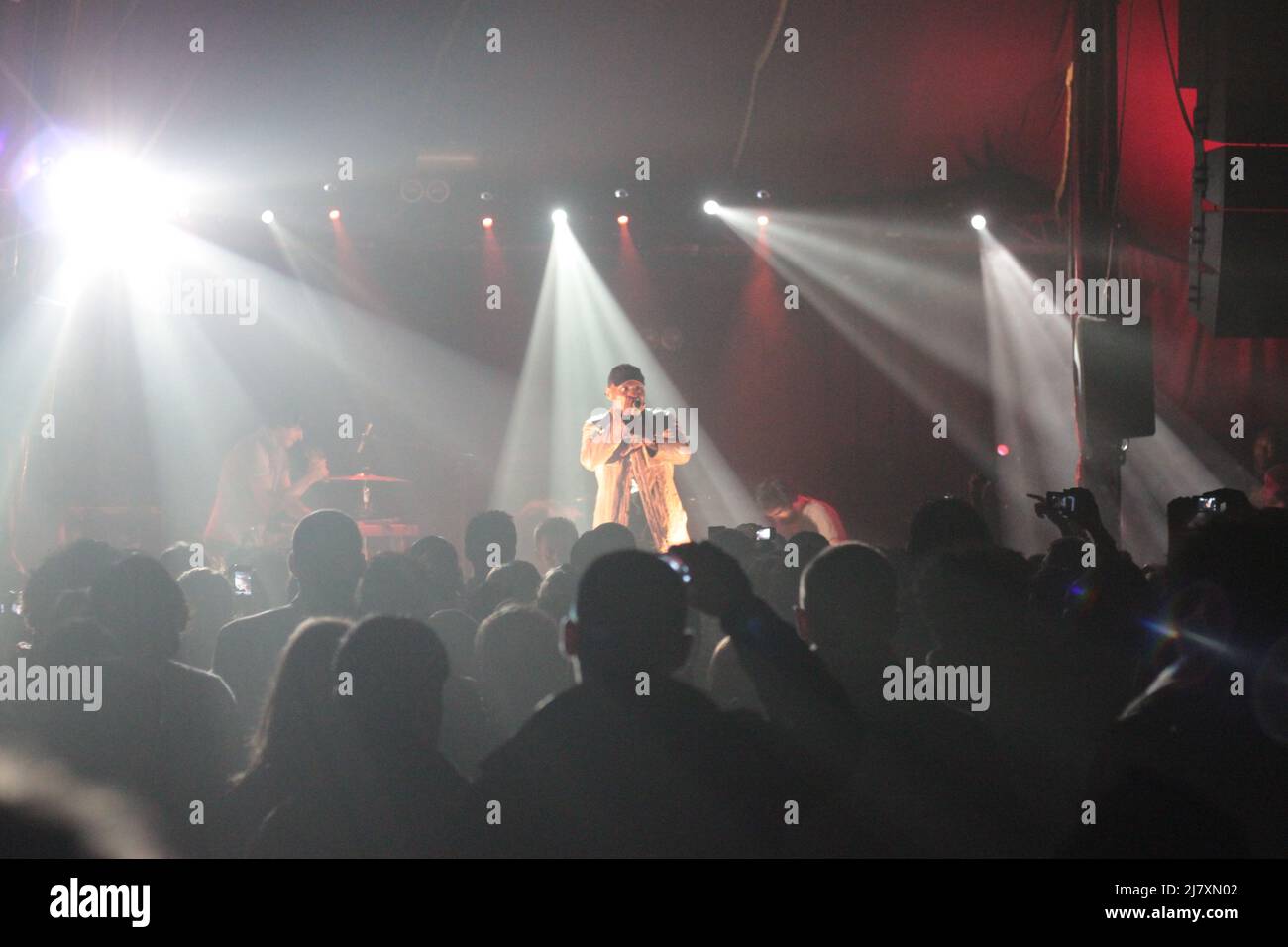 Kery James en concert au Cabaret Sauvage à Paris La Villette Stockfoto