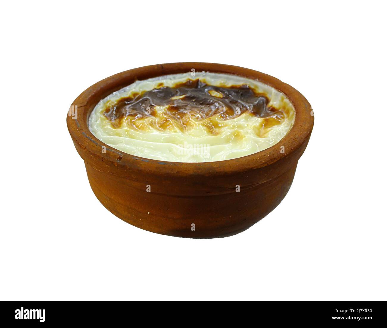 Reis-Pudding mit Störung stockbild. Bild von nachtisch - 25440093