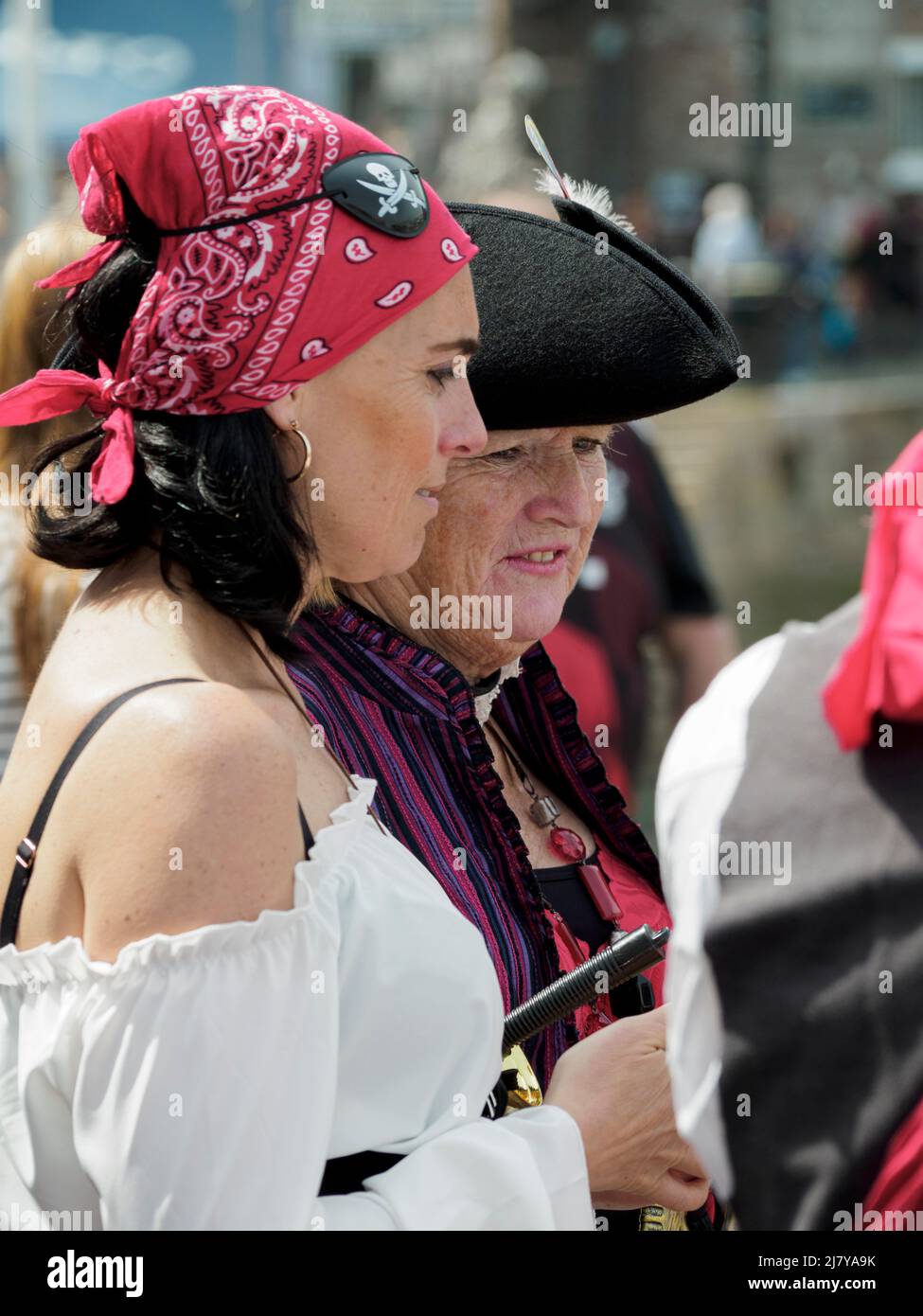 Brixham Pirate Festival 2022 Stockfoto